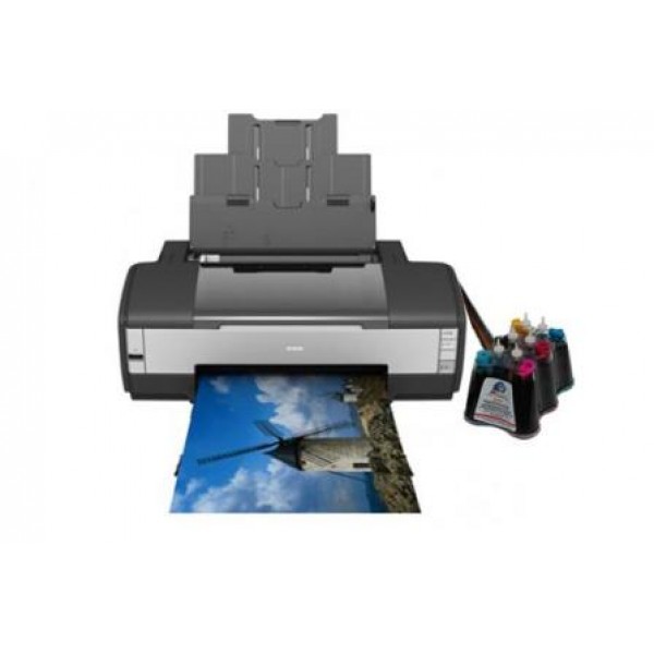 Комплект: принтер Epson Stylus Photo 1410+СНПЧ+набор чернил 